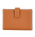 Hermes Bearn Card Holder, &pound;850, Accessories, Brown, Leather, Back view